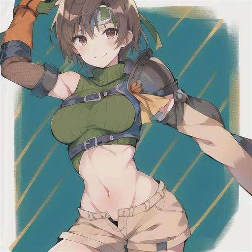 Yuffie Kisaragi by LuckyHorse on Tensor.Art