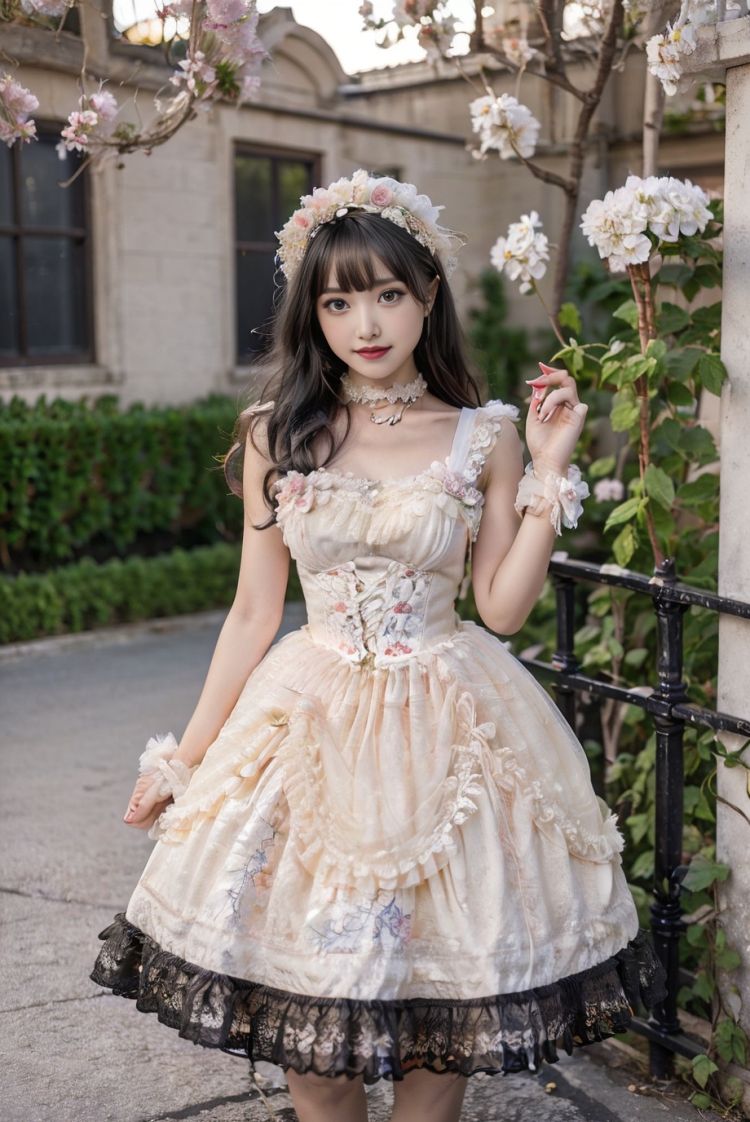 轻lolita裙子 by cyberAngel_ on Tensor.Art
