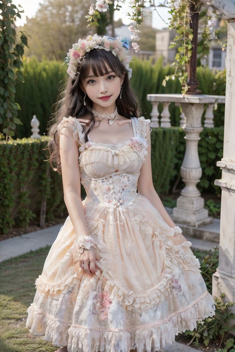 轻lolita裙子 by cyberAngel_ on Tensor.Art