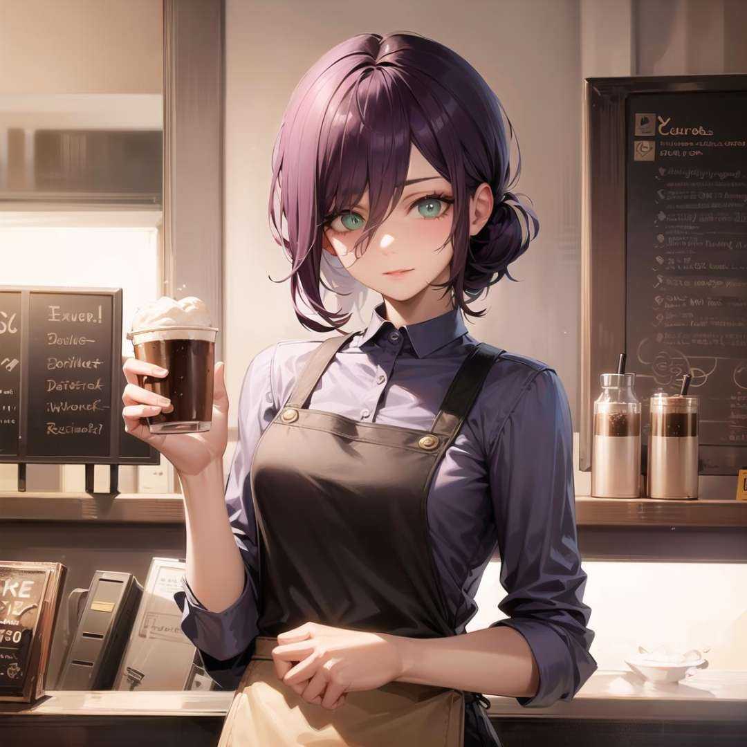 1girl,  cowboy shot of RezeCSM,  short hair by LuckyHorse on Tensor.Art