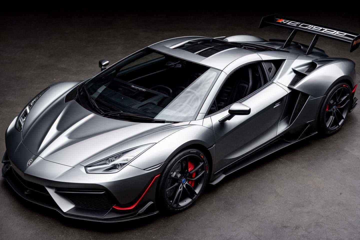 hipoly model of supercar, 8k uhd, high quality