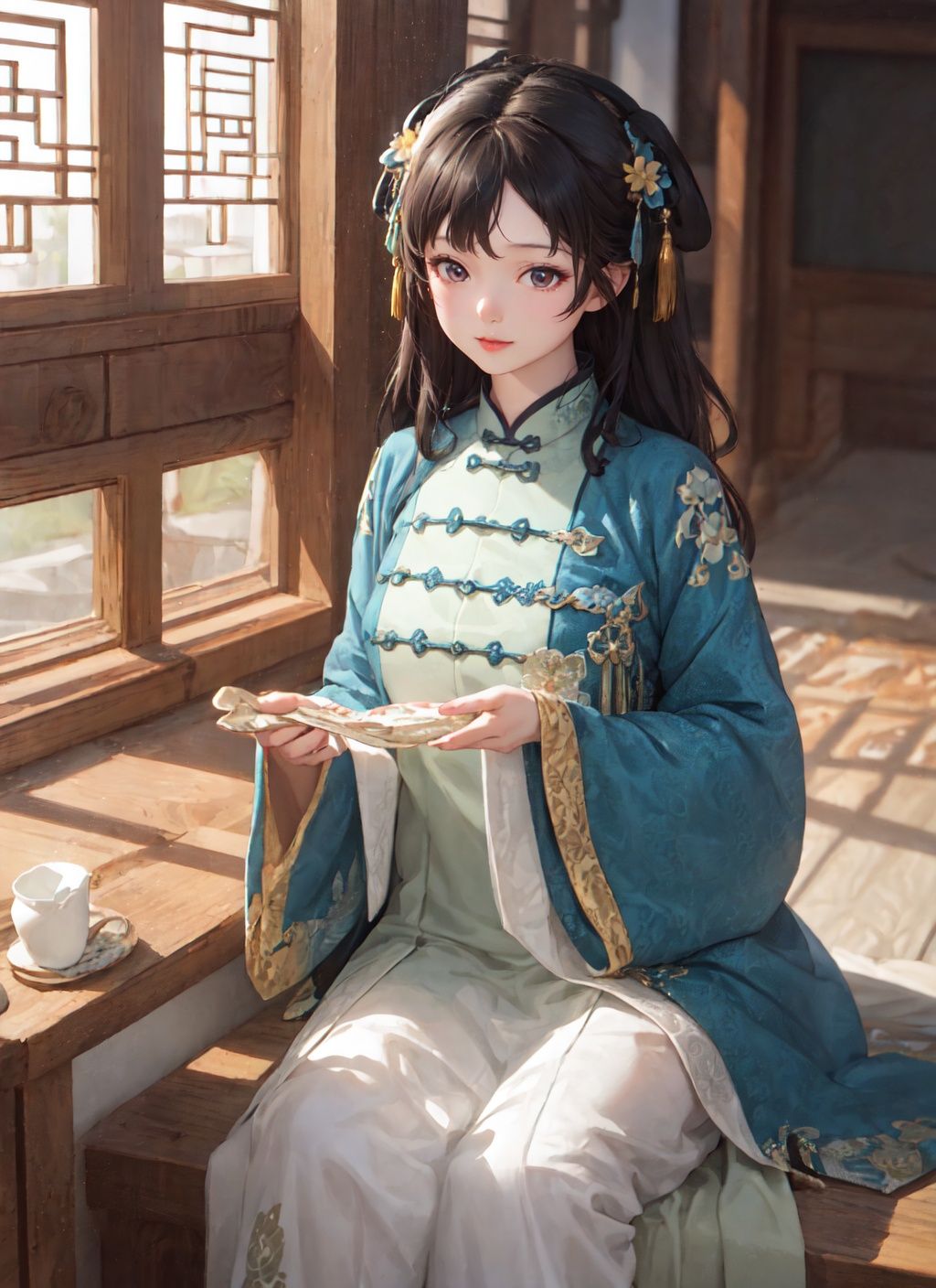masterpiece, best quality, masterpiece,best quality,official art,extremely detailed CG unity 8k wallpaper, huge_filesize,1girl,chinese clothes