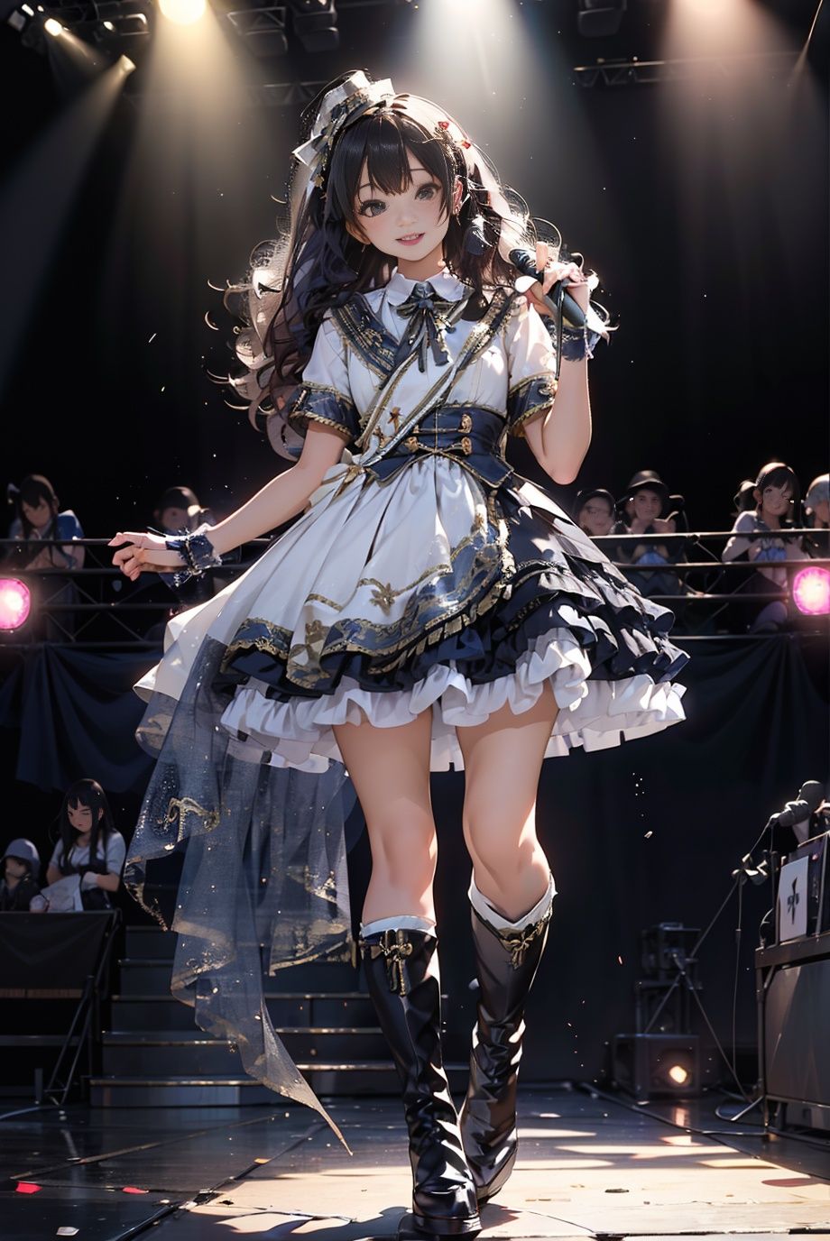masterpiece,  best quality,  idol_costume by cyberAngel_ on Tensor.Art