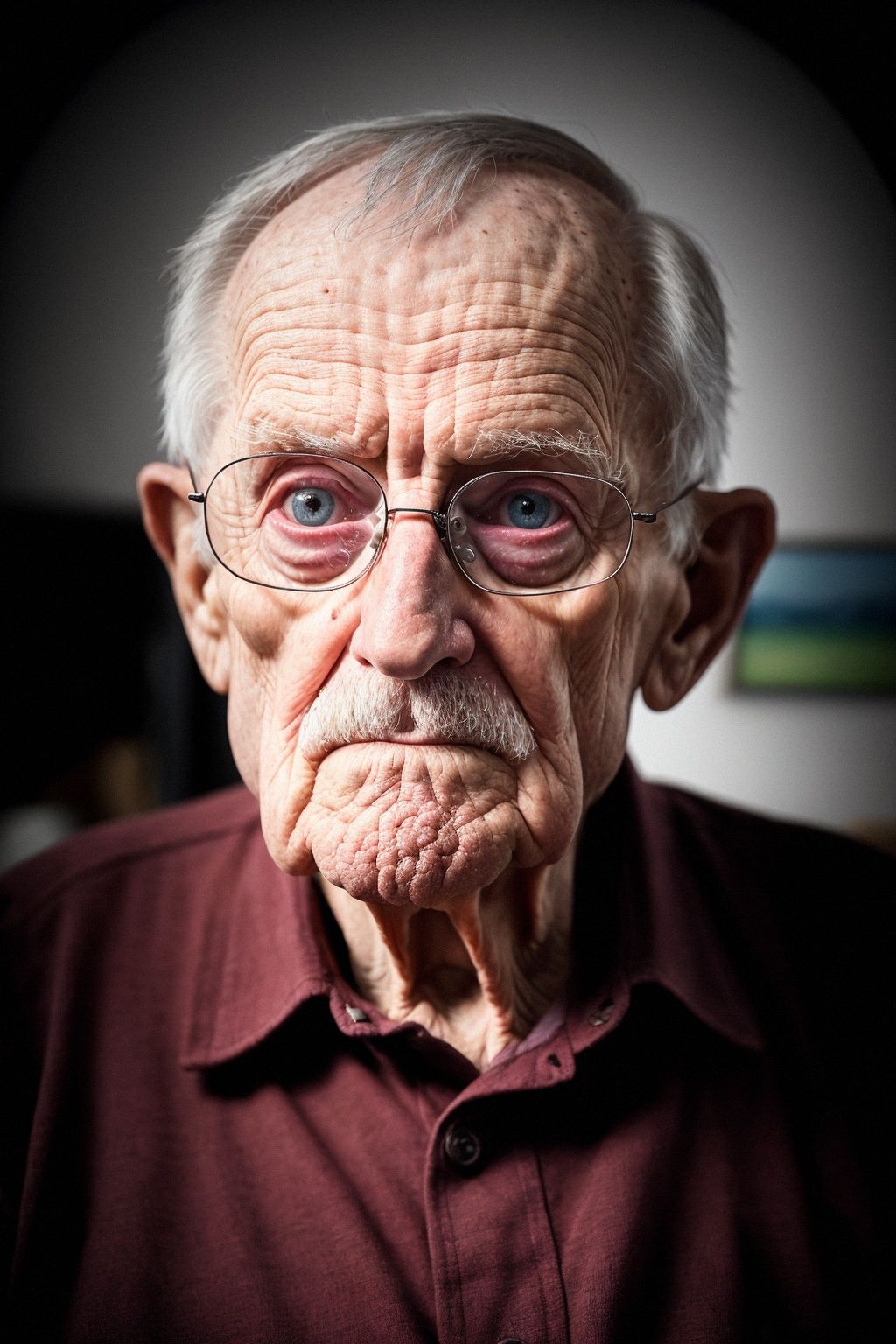 photo of an old man,  60 years,  RAW photo on Tensor.Art