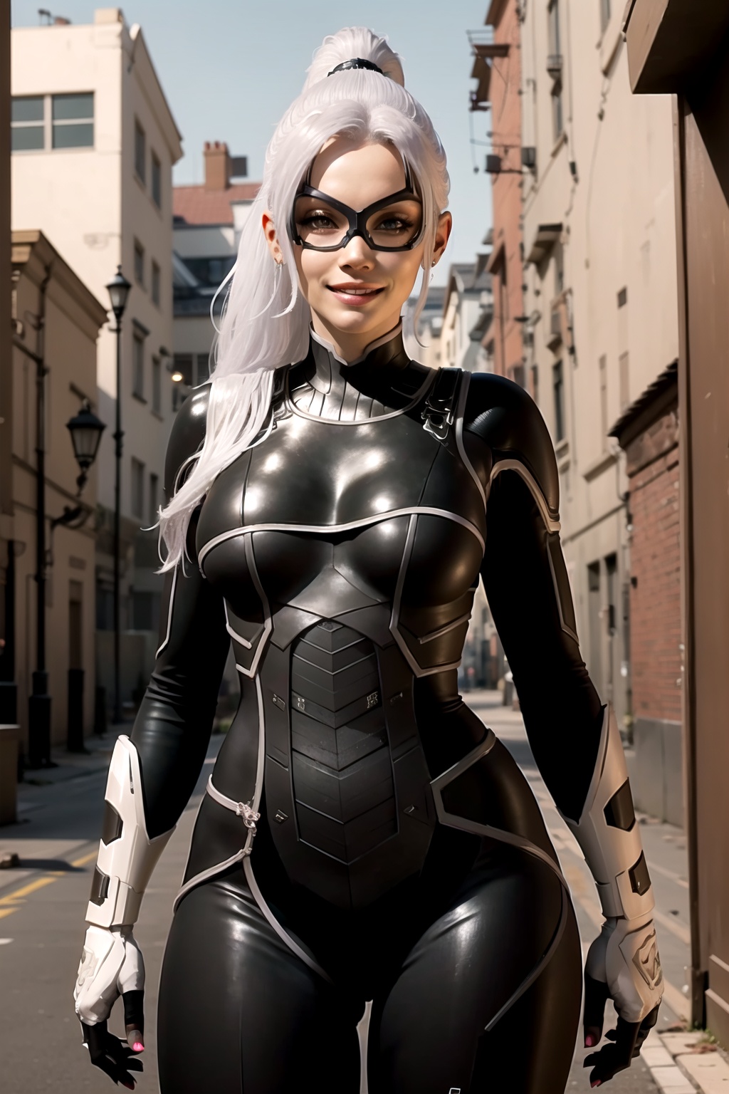 feliciacat,  1girl,  bodysuit on Tensor.Art