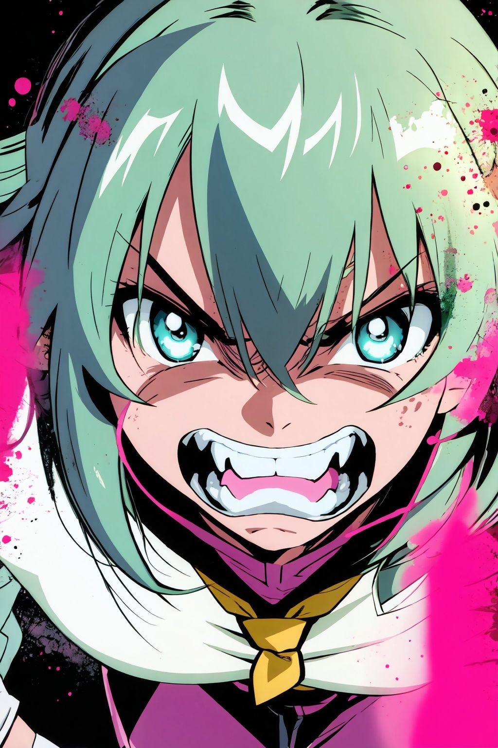 style of Jim Lee,  anime girl,  veryangry on Tensor.Art