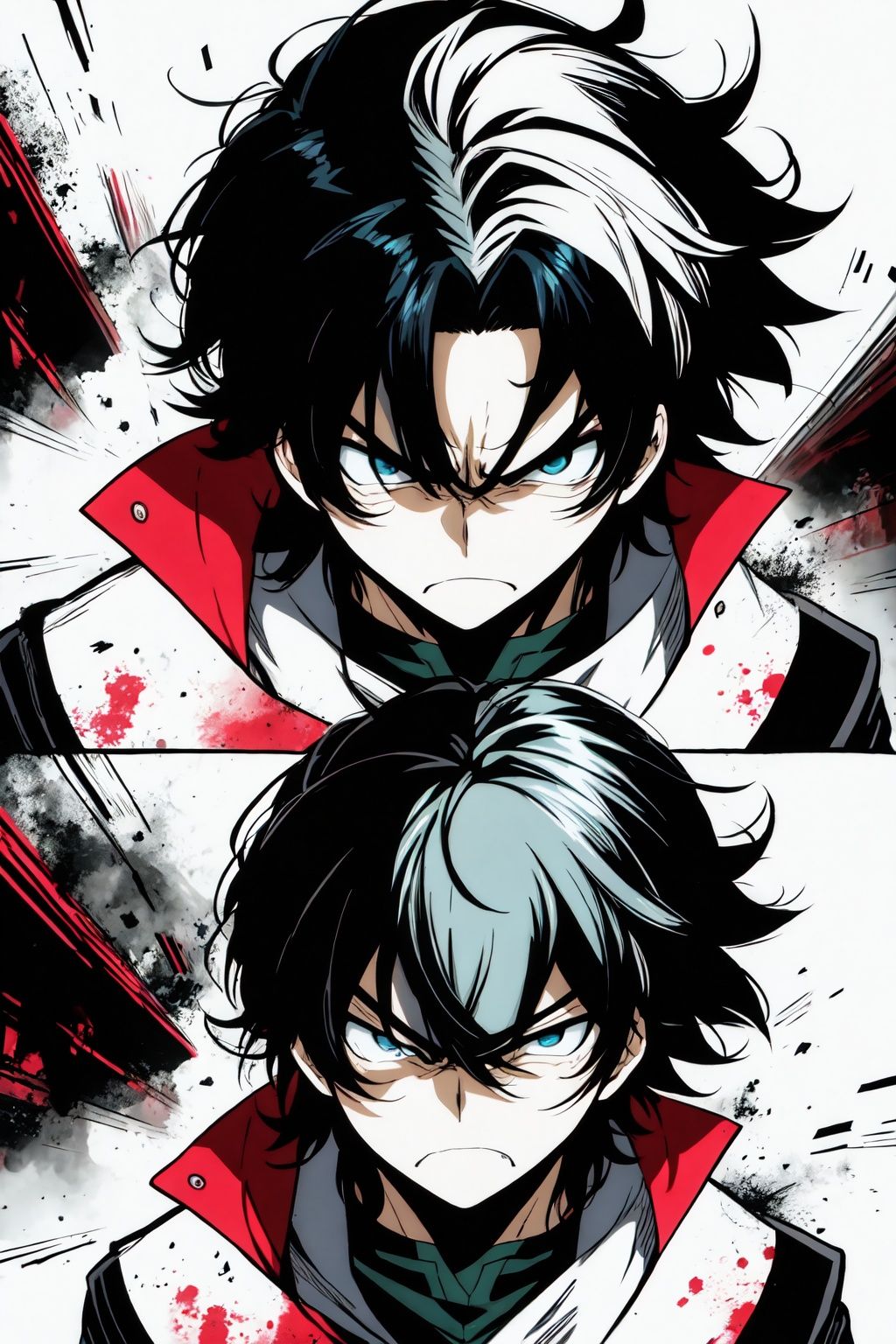 style of Jim Lee,  anime boy,  veryangry on Tensor.Art