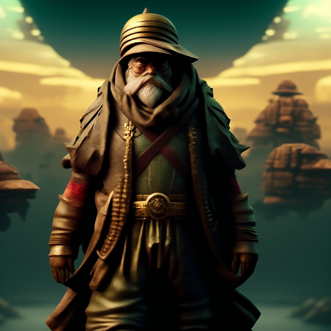 photo of ducreux man travelling throughout history on Tensor.Art