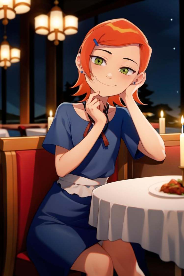 Gwendolyn Tennyson + (Lucky Girl) - Ben 10 by LuckyHorse on Tensor.Art