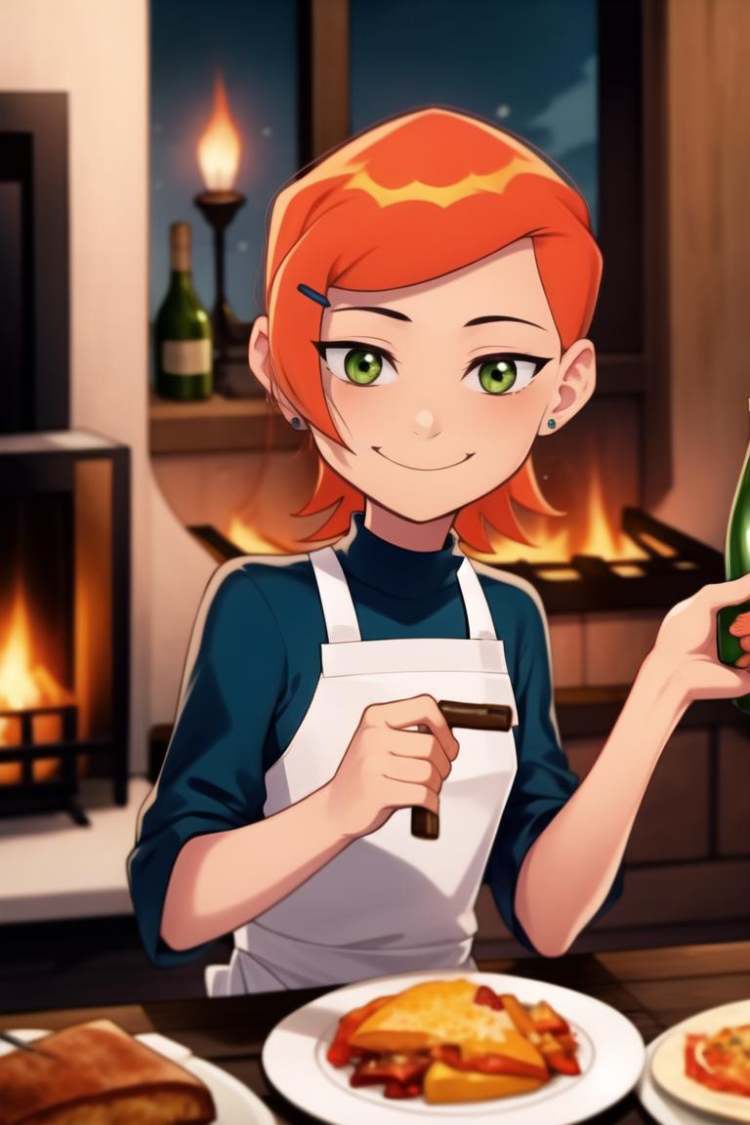 Gwendolyn Tennyson + (Lucky Girl) - Ben 10 by LuckyHorse on Tensor.Art