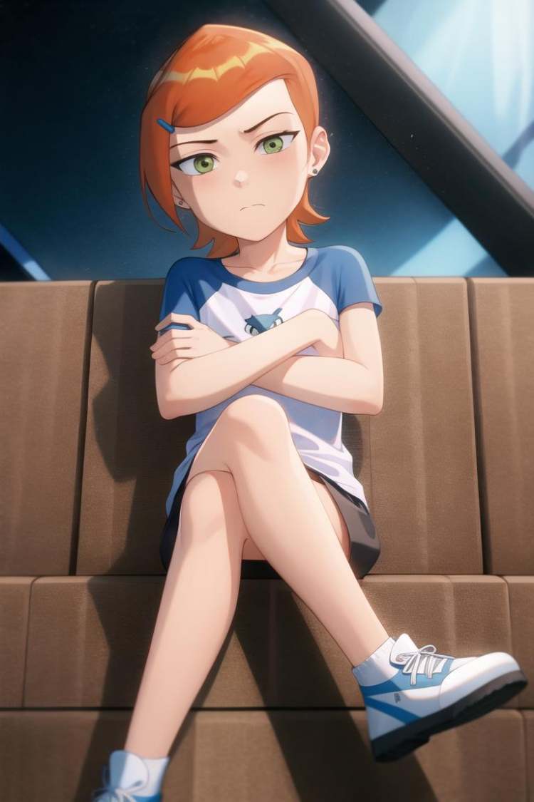 Gwendolyn Tennyson + (Lucky Girl) - Ben 10 by LuckyHorse on Tensor.Art