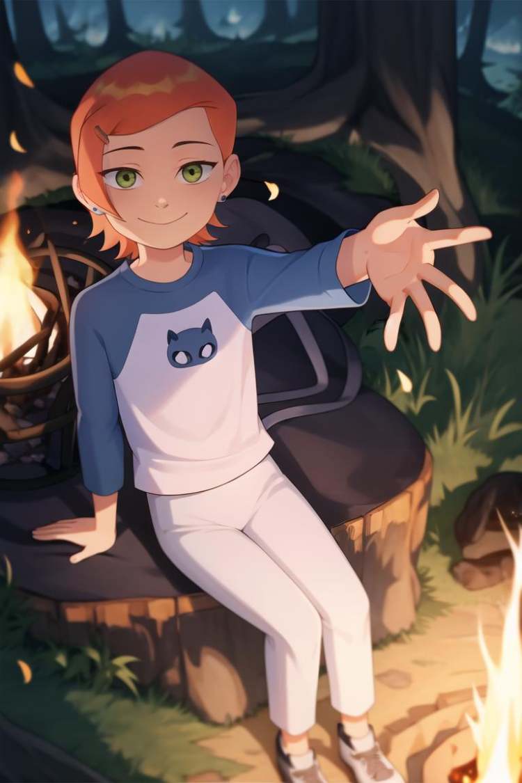 Gwendolyn Tennyson + (Lucky Girl) - Ben 10 by LuckyHorse on Tensor.Art