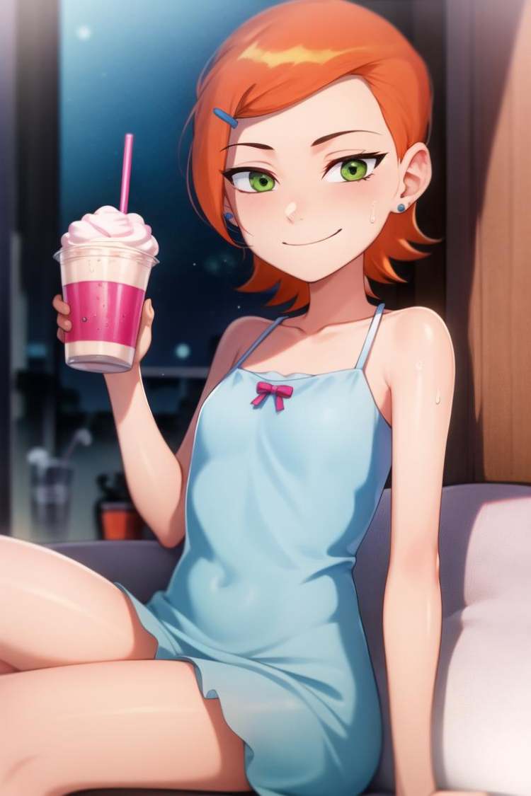 Gwendolyn Tennyson + (Lucky Girl) - Ben 10 by LuckyHorse on Tensor.Art