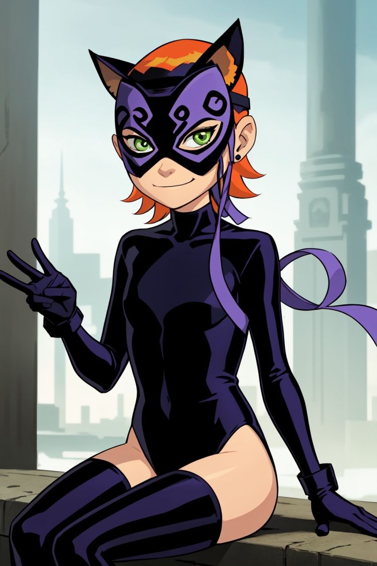 Gwendolyn Tennyson + (Lucky Girl) - Ben 10 by LuckyHorse on Tensor.Art