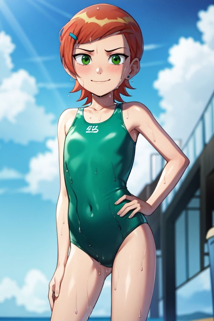 Gwendolyn Tennyson + (Lucky Girl) - Ben 10 by LuckyHorse on Tensor.Art