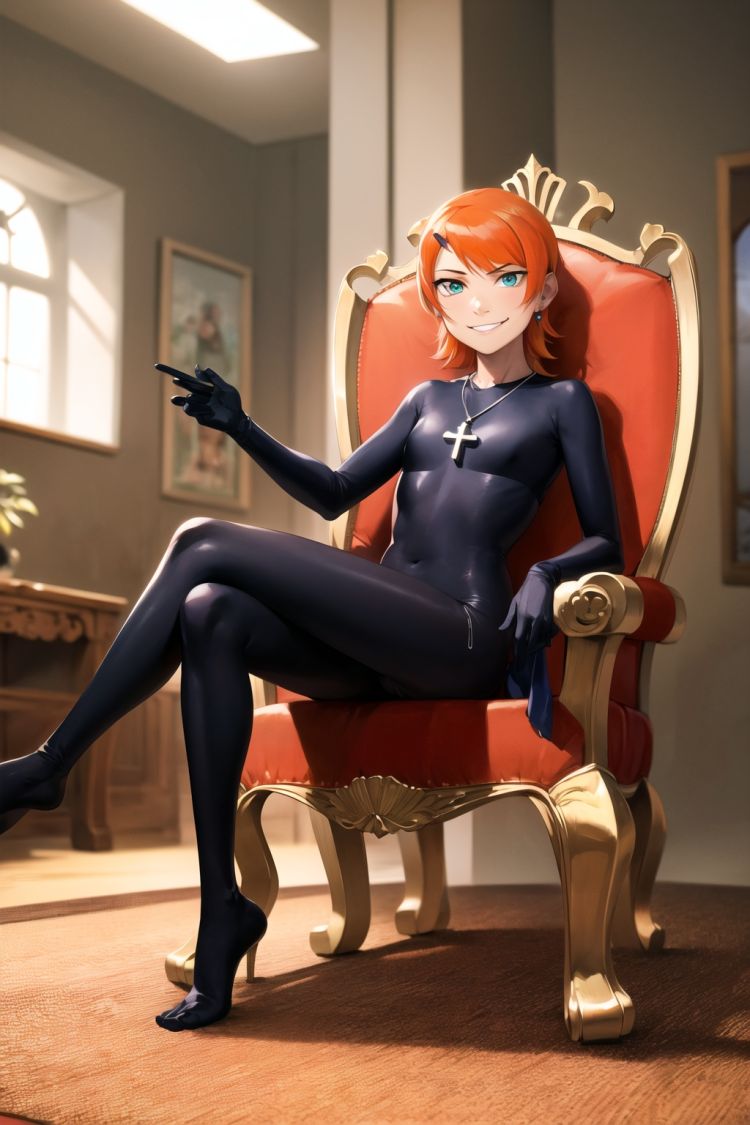 Gwendolyn Tennyson + (Lucky Girl) - Ben 10 by LuckyHorse on Tensor.Art
