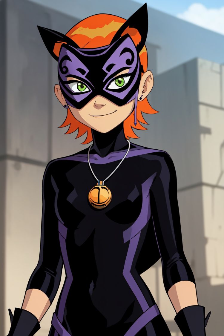 Gwendolyn Tennyson + (Lucky Girl) - Ben 10 by LuckyHorse on Tensor.Art
