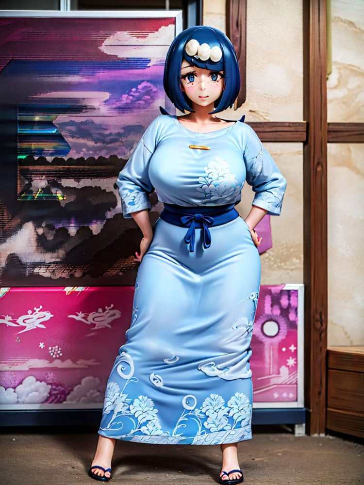 Lana**omPokemon by LuckyHorse on Tensor.Art