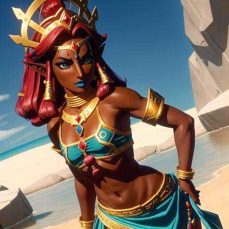 RijuTOTK,  Riju \(The Legend of Zelda: Tears of the Kingdom\),  1girl on Tensor.Art