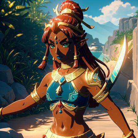 RijuTOTK,  Riju \(The Legend of Zelda: Tears of the Kingdom\),  1girl on Tensor.Art