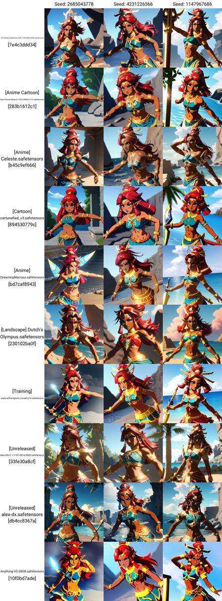 RijuTOTK,  Riju \(The Legend of Zelda: Tears of the Kingdom\),  1girl on Tensor.Art