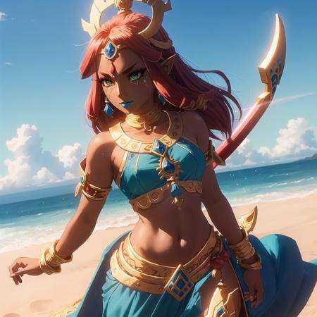 RijuTOTK,  Riju \(The Legend of Zelda: Tears of the Kingdom\),  1girl on Tensor.Art