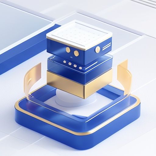 navy|gold  message data icon,platform, technology,white background, industrial design,