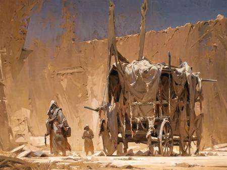 bichu,sutu,gloomy,blood,a dilapidated chariot,Highway,Desert,sandstorm,masterpiece,best quality,oil painting,<lora:gloomy-v2>,<lora:concept-v2_0.6+速涂-concept-v1_0.5:0.4>,<lora:油画笔触Oil brushstrokes:0.8>,