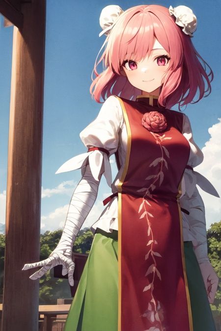 1girl,  solo,  kasen ibaraki on Tensor.Art