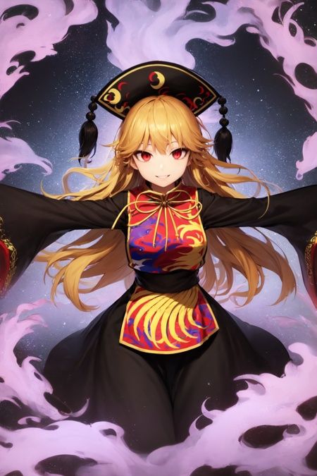 1girl,  solo,  junko \(touhou\) on Tensor.Art