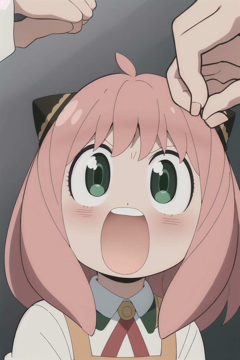 anya,  1girl,  open mouth on Tensor.Art