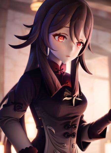 1girl,  solo,  hu tao (genshin impact) on Tensor.Art