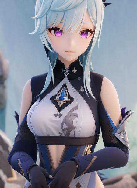 1girl,  solo,  weapon on Tensor.Art
