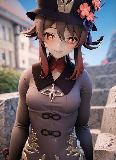 hutaodef,  upper body,  smile on Tensor.Art