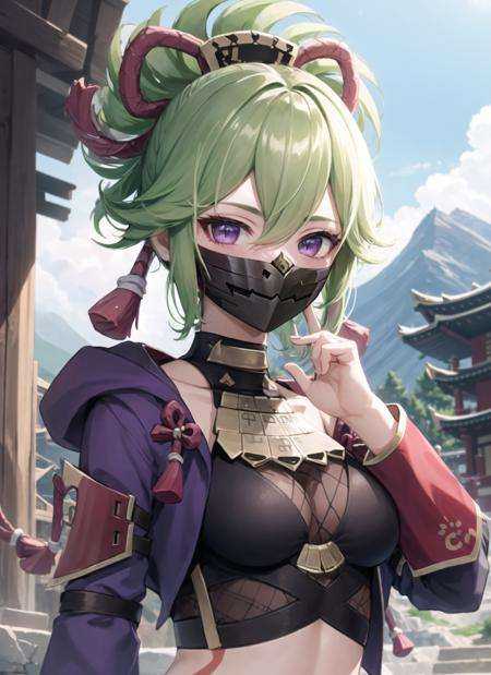 kukishinobudef,  upper body,  smile on Tensor.Art