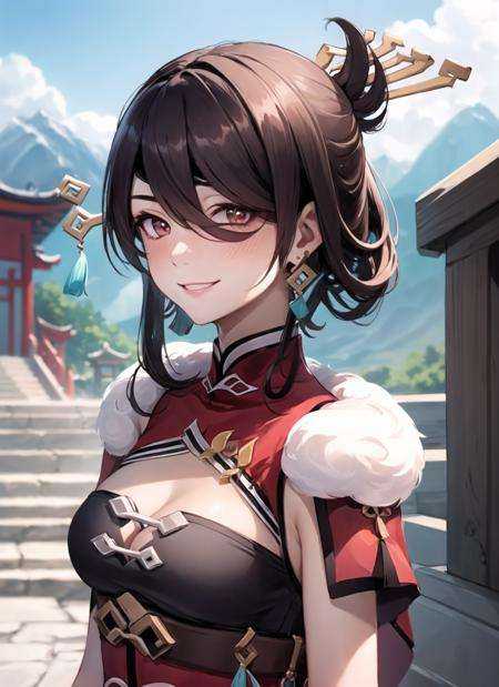 beidoudef,  upper body,  smile on Tensor.Art