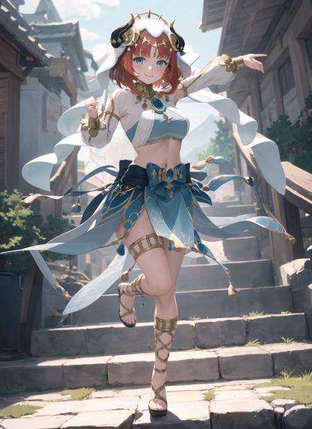 niloudef,  full body,  smile on Tensor.Art