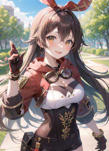amber5star,  upper body,  smile on Tensor.Art