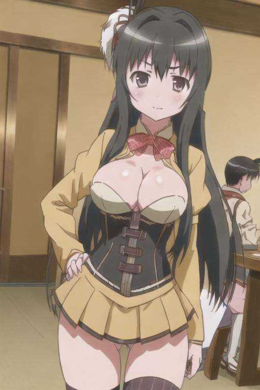 Tomoe_Mami_Cosplay,  corset,  Chizuru_Minamoto on Tensor.Art