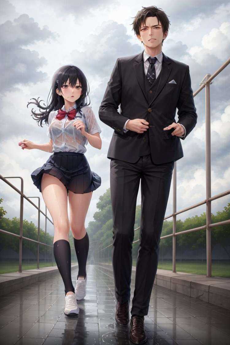 Two-person lora 双人lora 父女 by zenuko on Tensor.Art