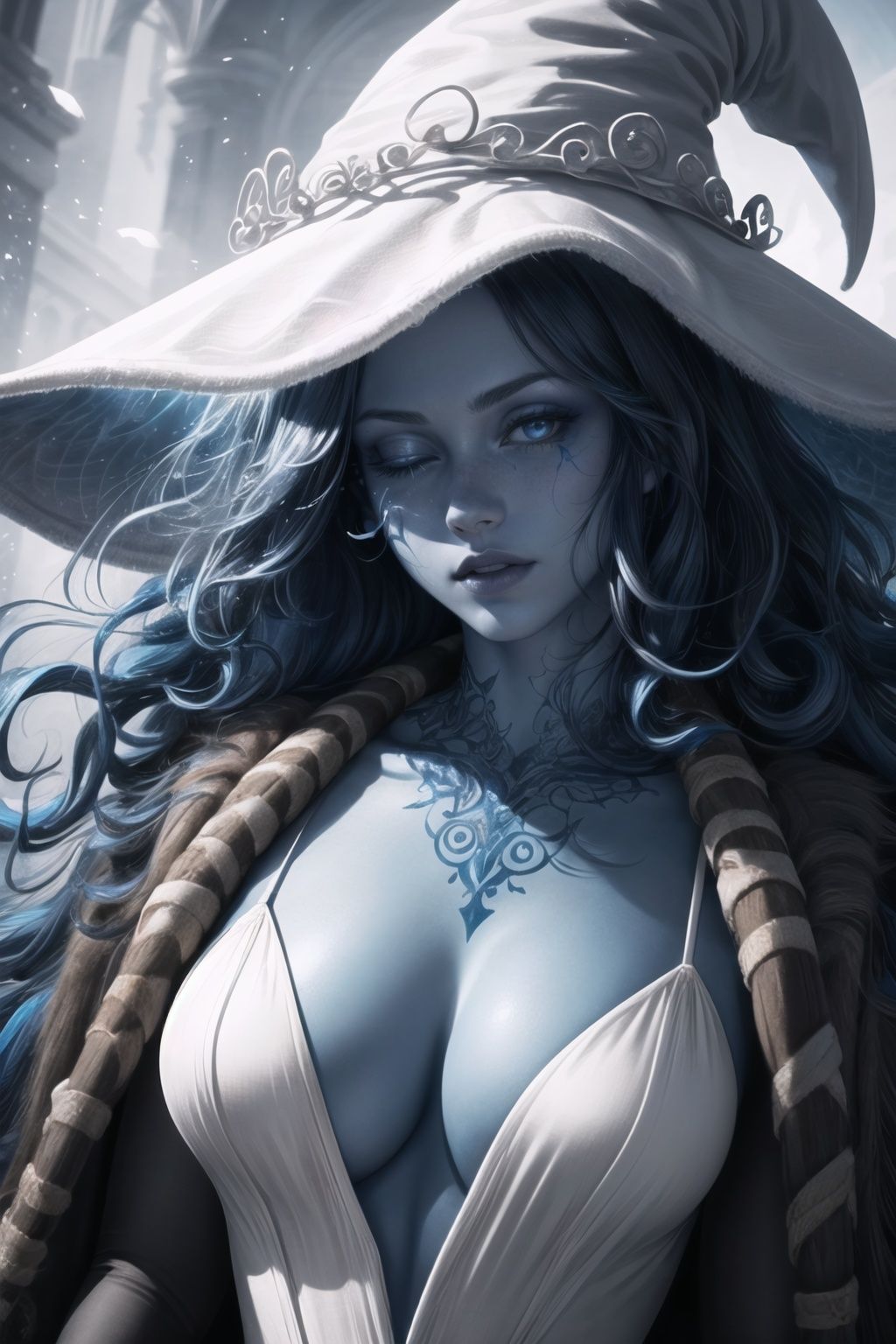 (1girl,  1person),  (insanely detailed and intricate on Tensor.Art