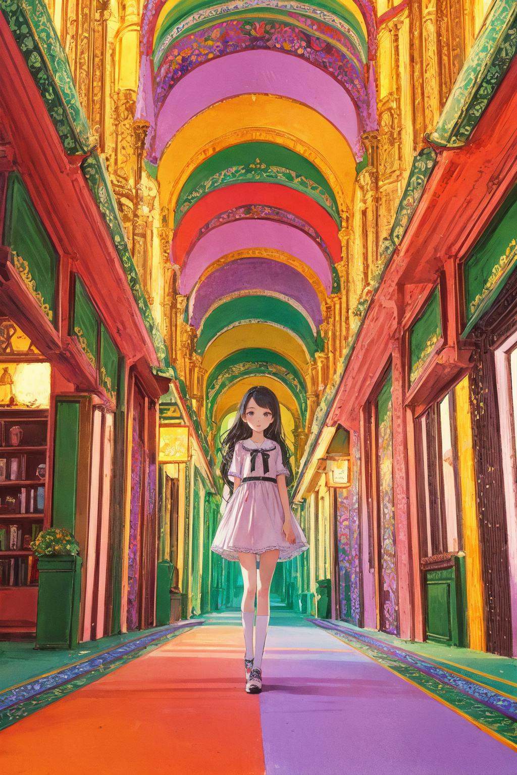 Polychrome,  limited palette,  colorful on Tensor.Art