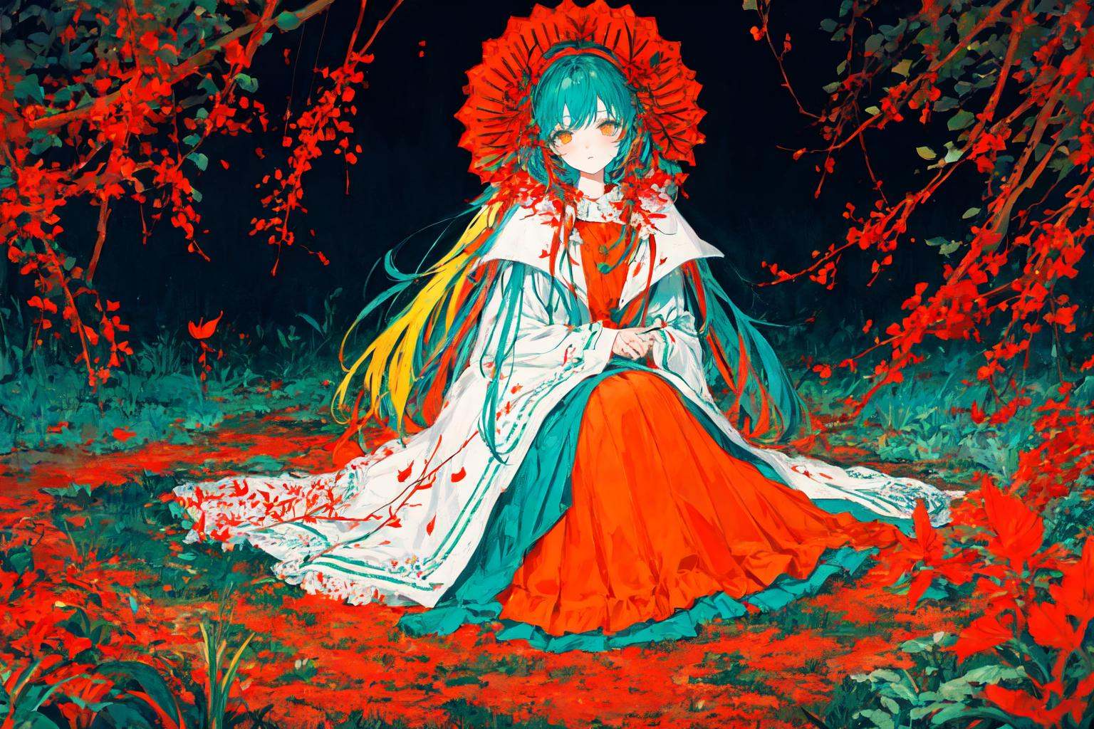 Polychrome,  limited palette,  colorful on Tensor.Art