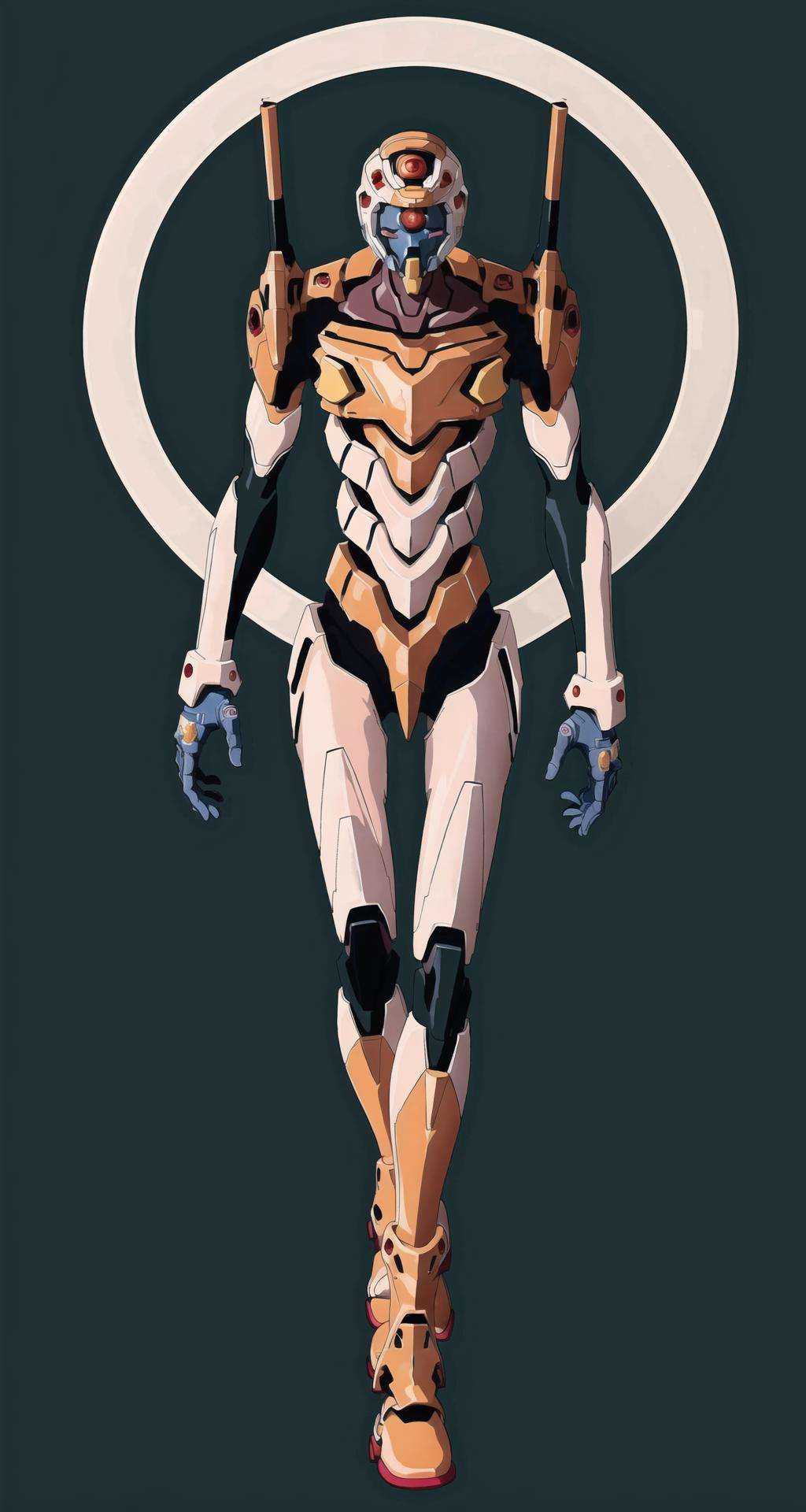 (eva 00),  evagod,  evangelion mecha on Tensor.Art