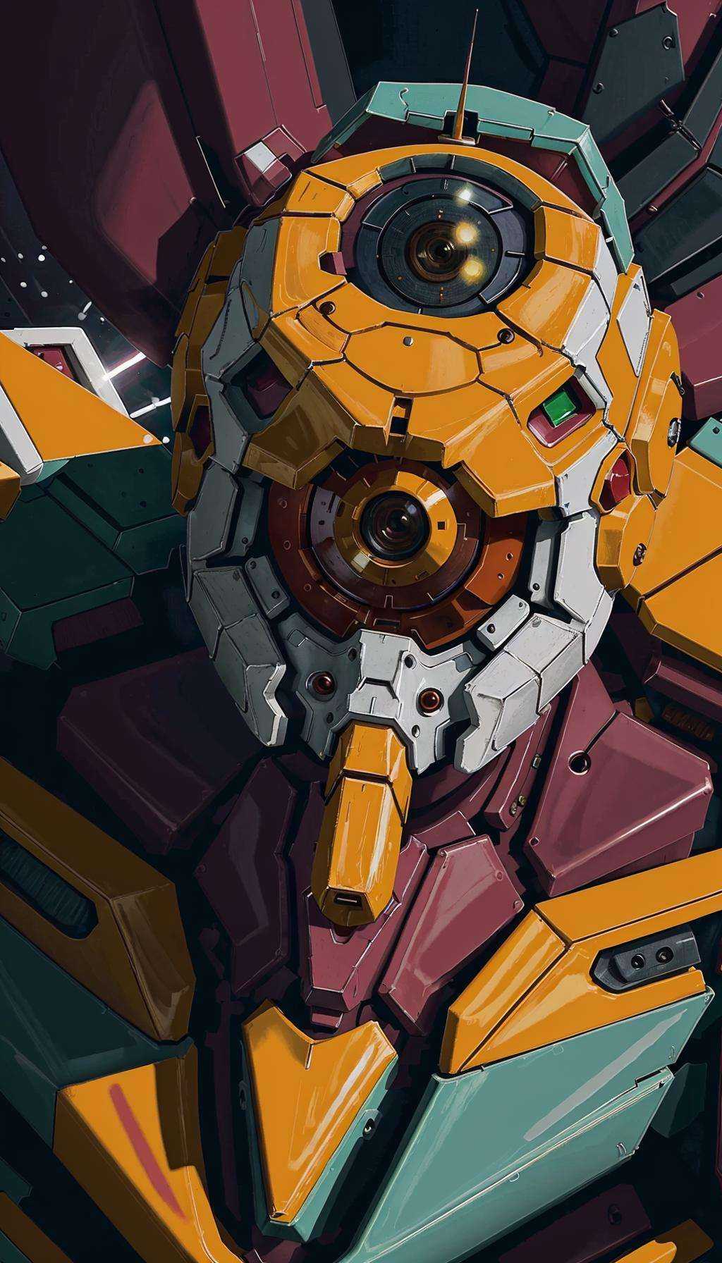 evagod,  evangelion mecha,  science fiction on Tensor.Art