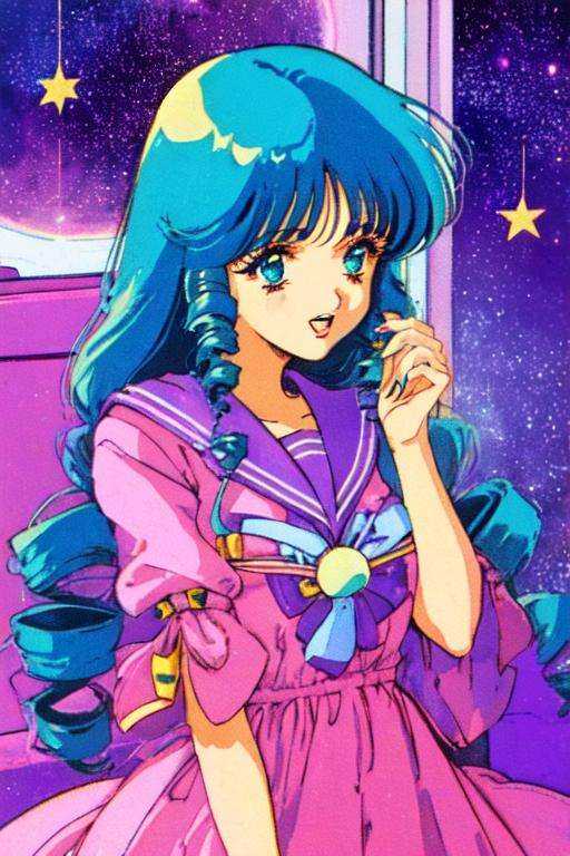lynn minmay,  1girl,  solo on Tensor.Art