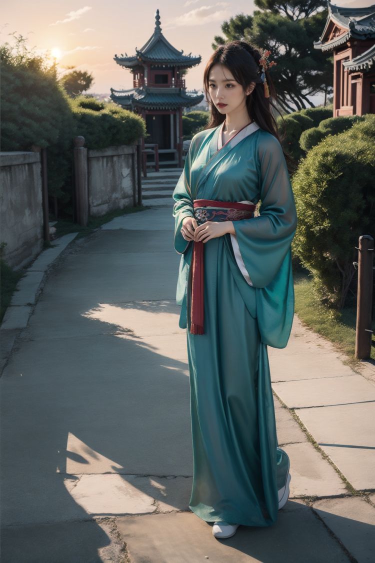 ancient costume（古风服饰）style by ArienTOP on Tensor.Art