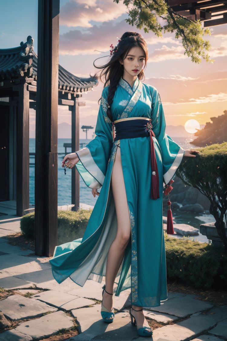 ancient costume（古风服饰）style by ArienTOP on Tensor.Art