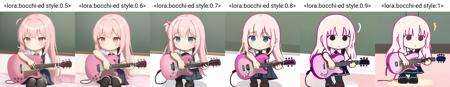 1girl,  pink hair,  long hair on Tensor.Art