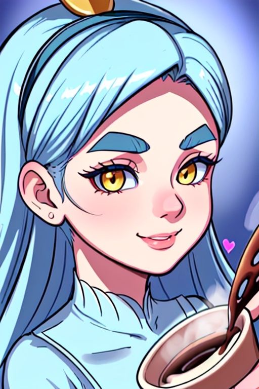 extreme close-up portrait,  beautiful Kosovan girl,  🥰 floating hearts with a smiling expression on Tensor.Art